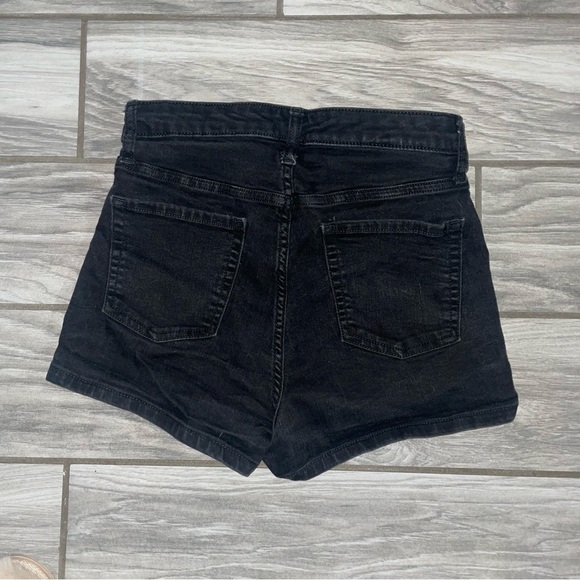 Wild Fable High Waisted Black Jean Shorts - Picture 2 of 3